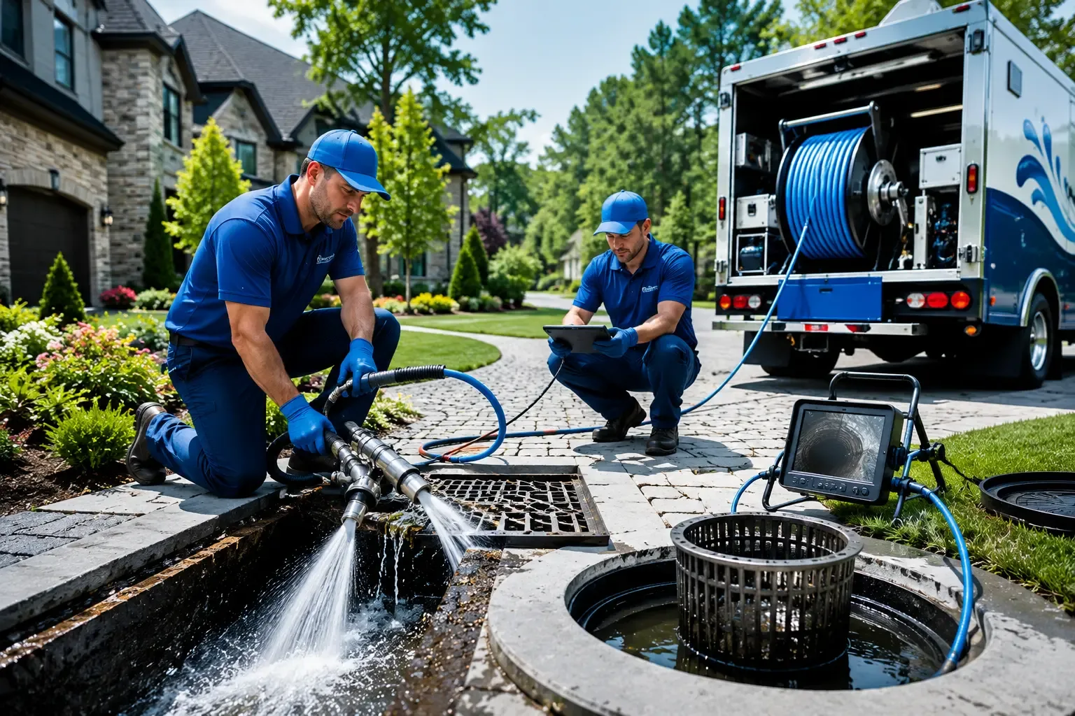Local outdoor drain cleaning professionals in Derry, NH
