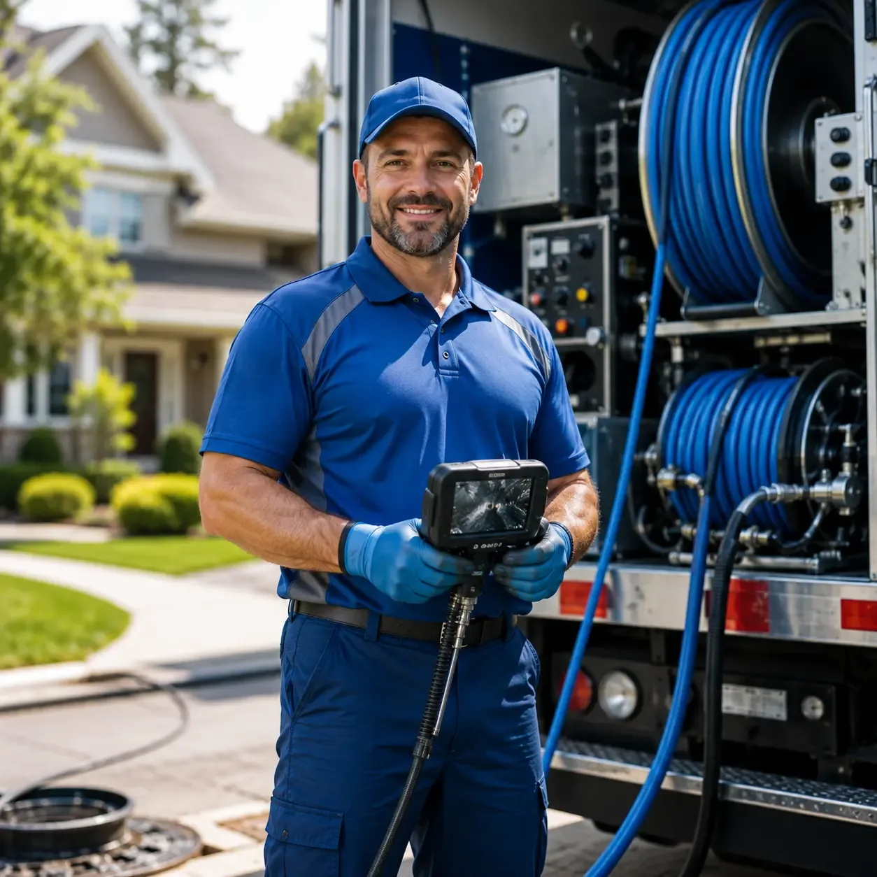 Local outdoor drain cleaning specialists in Derry, NH